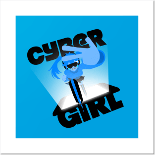 Ene: Cyber Girl Posters and Art